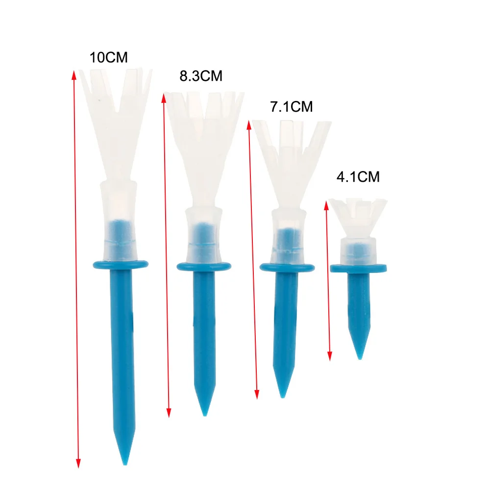 Тройник для гольфа 4 Ярда разных цвета 16 шт./компл.