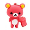 1. Fast USB 3.0 USB 3,0 милый флеш-накопитель Rilakkuma Bear style 16GB 32GB 64G 128G 256GB USB флеш-накопитель карта памяти U диск флешка - Цвет: 1. Fast USB 3.0