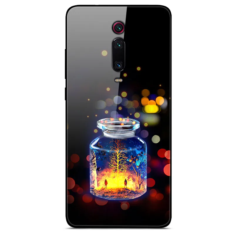 06 Tempered Glass Case For Xiaomi mi 9T Cover Mi9T Pro Soft Bumper 3D Cat Printing Funda For Xiaomi mi 9T Pro mi9T Mi9 T Phone Case - Цвет: 06