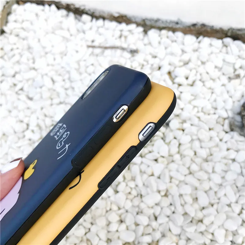 Милые чехлы для телефонов с изображением поросенка iPhone XS Max XR 6 6S 7 8 Plus X китайские