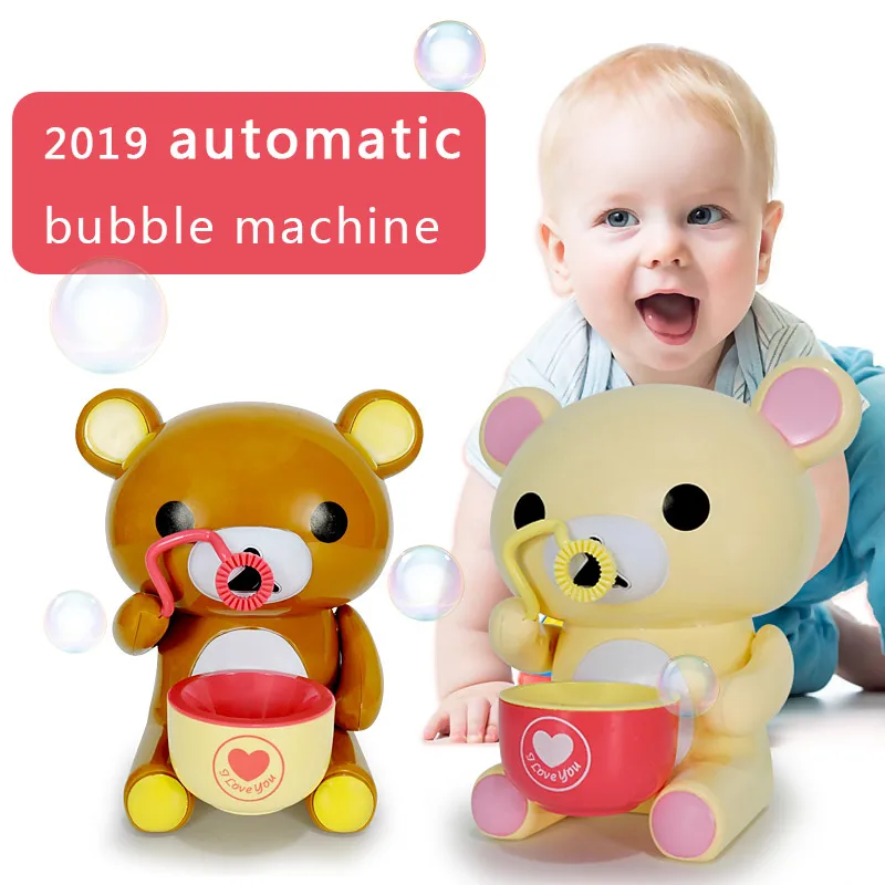 

Full Automatic Bubble Machine Blower Maker Party Summer Outdoor Toy for Kids Wholesale And Drop Shipping