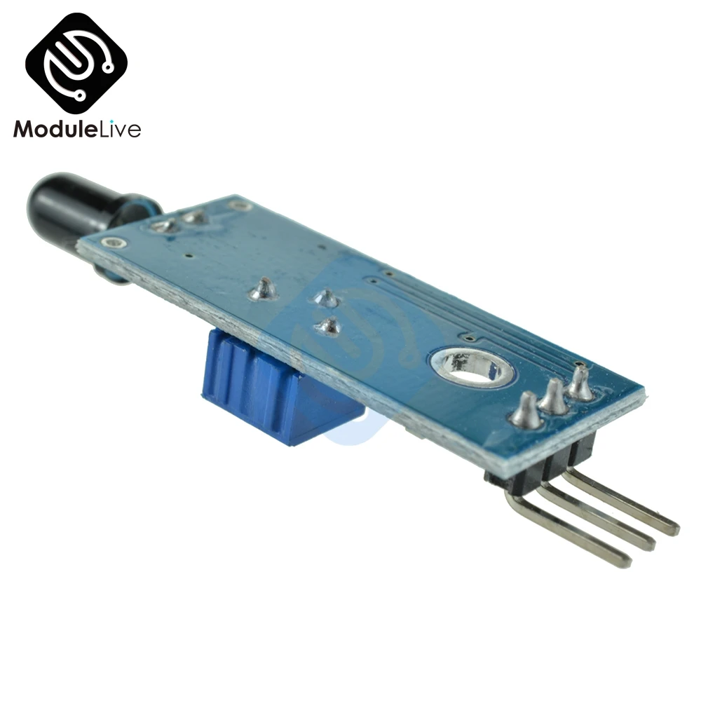 3-контактный датчик обнаружения пламени инфракрасный приемник модуль управления