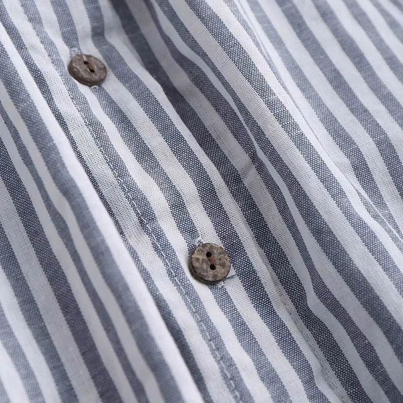 Женское платье на бретельках ZAFUL Повседневное в полоску с узлом спереди