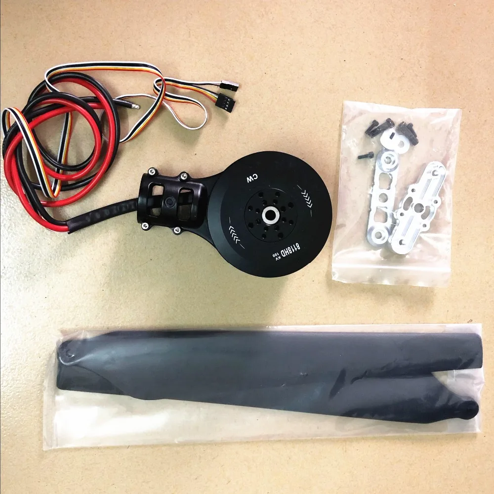 DIY 8118HD 100KV бесщеточный двигатель FOC ESC высокопроизводительный с 3080 композитным