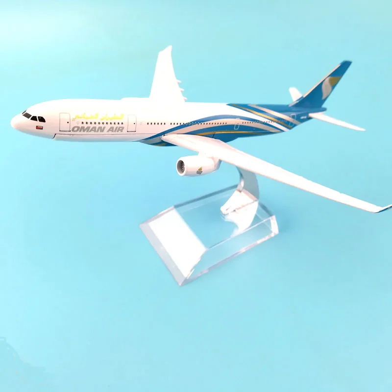 A330 Оман Воздушный самолет из металлического сплава модель самолета Игрушечная