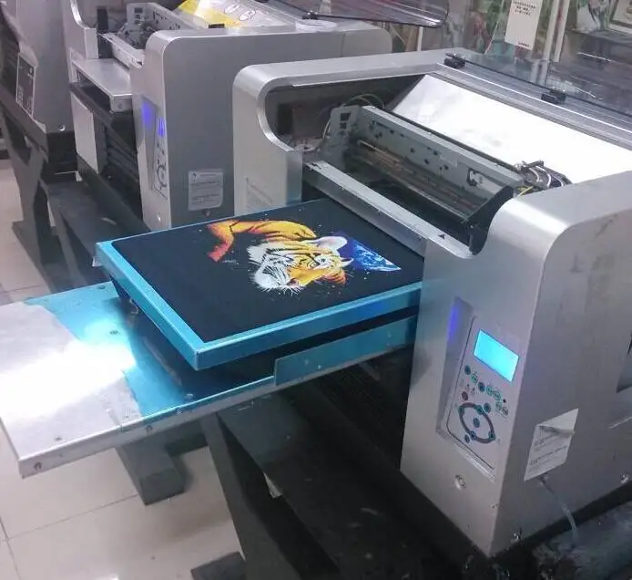 Цифровой планшетный принтер для печати на футболках A3 Прямая поставка одежду dtg