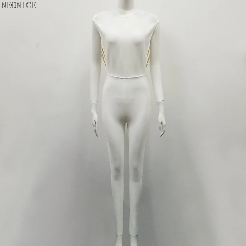 Женские облегающие комбинезоны эластичные Комбинезоны для ночного клуба