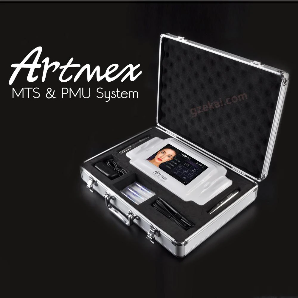 

HOTTEST 2 in 1 Tattoo Equipment Intelligent Semipermanent Makeup Device Double Pen Digital Micropigment for Permanent Make Up
