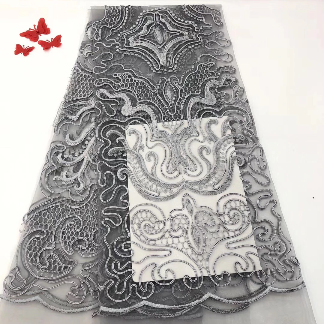 

5yard/lot swiss voile lace in switzerland high quality 2018 aso oke Headtie eyelet dry lace with stones for women dress