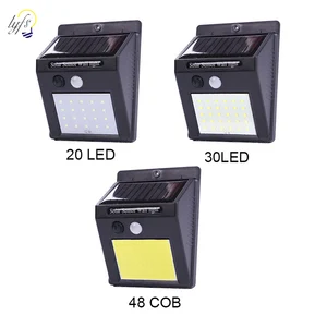 203048 светодиодный настенный светильник на солнечных батареях Открытый водонепроницаемый PIR датчик движения свет s Сад Двор гараж светодиодный энергосберегасветильник