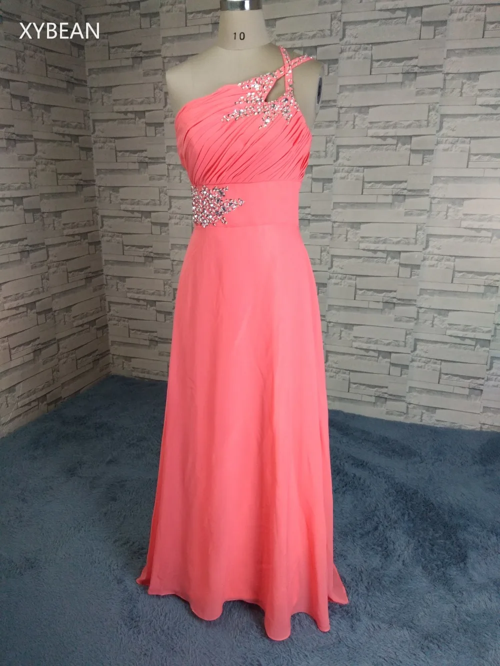 Бесплатная доставка! 2018 Новое поступление пляжное шифоновое вечернее платье с