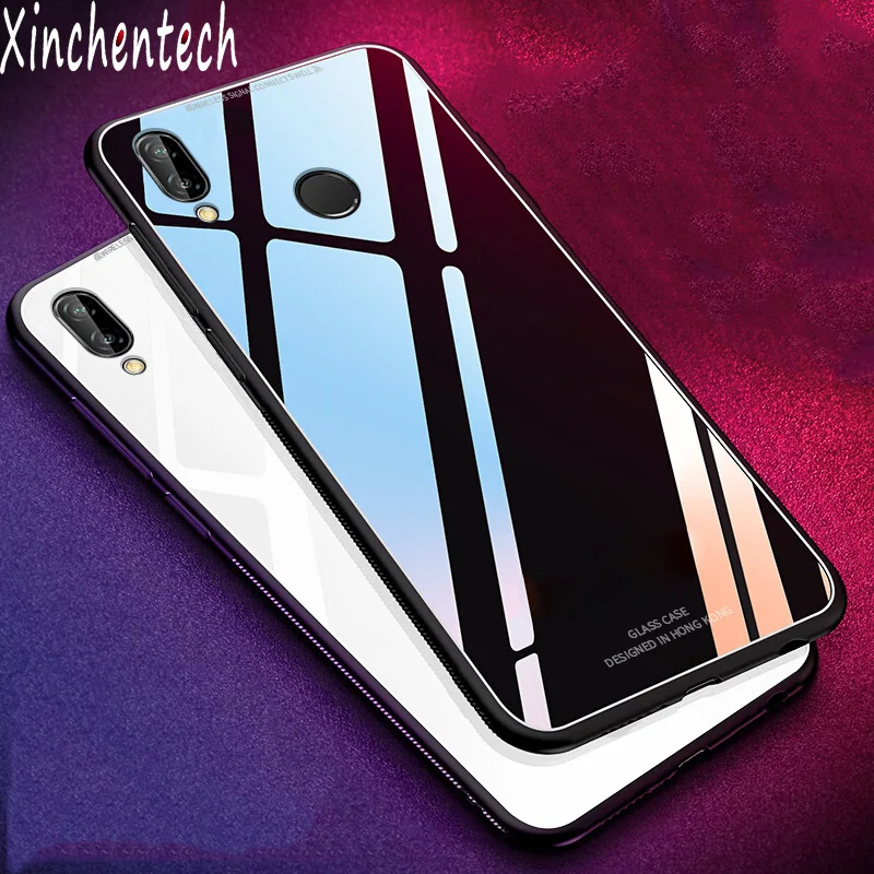 Роскошный стеклянный чехол для Xio mi Red mi Note 8 7 Pro Red mi 7A K20 GO, силиконовая рамка+ стеклянная крышка для Xio mi 9 SE mi 9 Lite 9T A3 Play