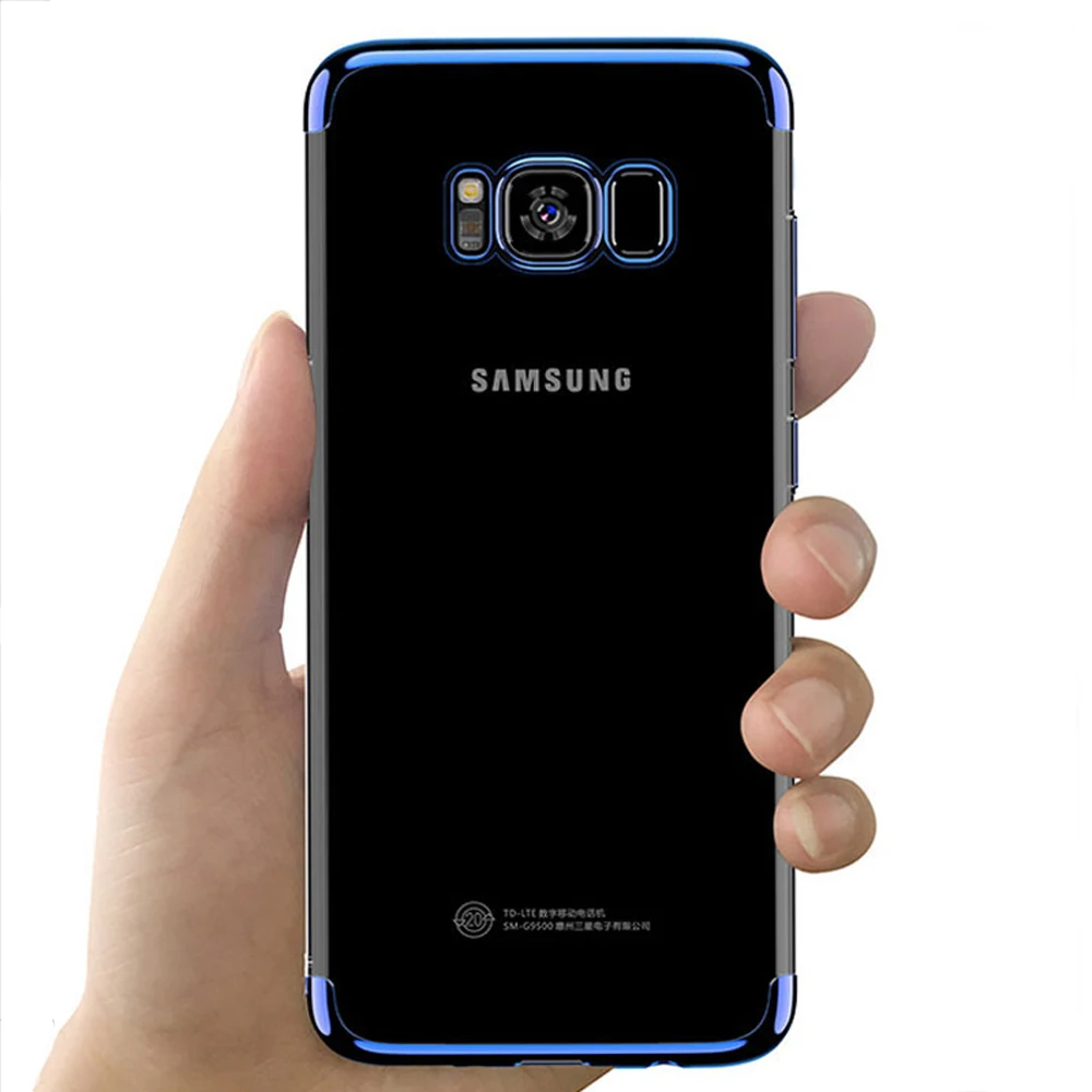 Roybens для samsung Galaxy S10 S8 S9 Plus Note 9 8 чехол Гибридный мягкий силиконовый Прозрачная