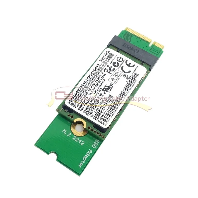 Добавить на Карты PCBA Mini PCI E 2 полосы M.2 NGFF 30 мм 42 SSD для Lenovo X1 Carbon Ultrabook SSD|lenovo x1|m.2 ngffx1