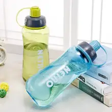 1 шт, 800 мл, 1000 мл, 1500 мл, пластиковая Спортивная бутылка для воды, простая, герметичная, портативная, для путешествий, велосипеда, пешего туризма, Космический Чайник JA 022