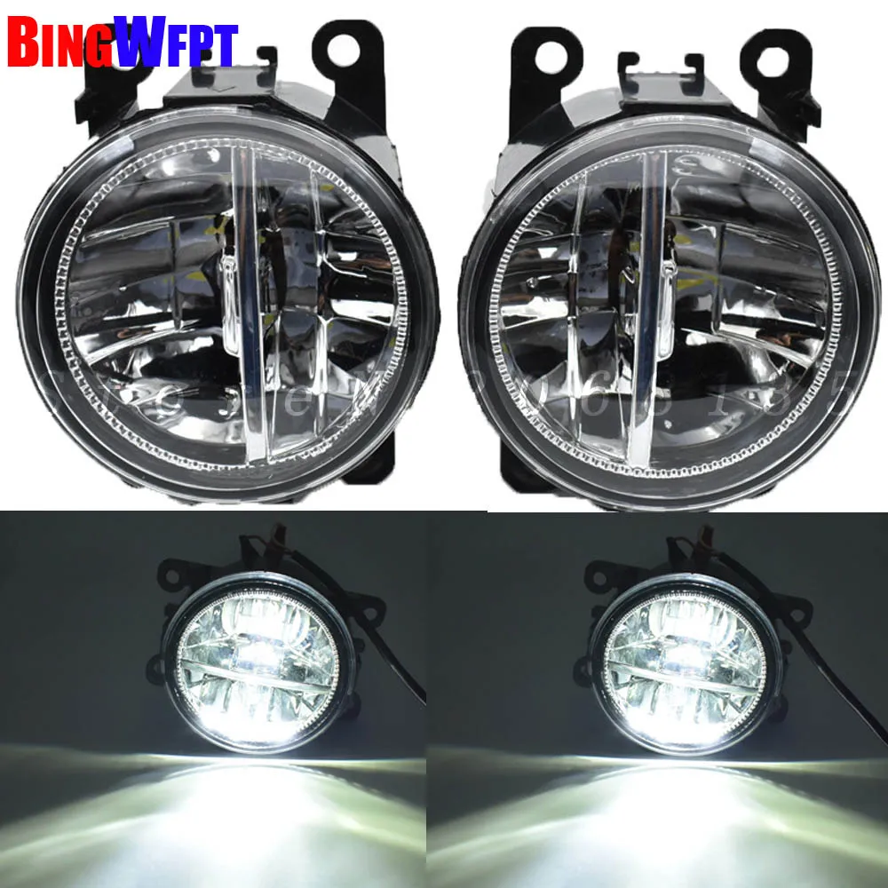 

For Land Rover Range Rover III SUV (LM) 2009-2012 Car LED Fog Light 6000K White DRL Daytime Running Light 12V 2 Pieces