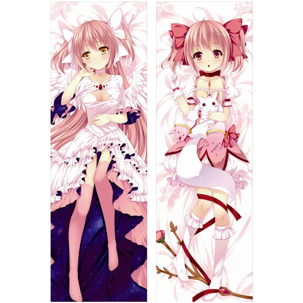 Amellor аниме Puella Magi Madoka Magica в натуральную величину Dakimakura Чехол на подушку сексуальный ангел девушка тело обнимает Чехол на подушку подарок - Цвет: 2