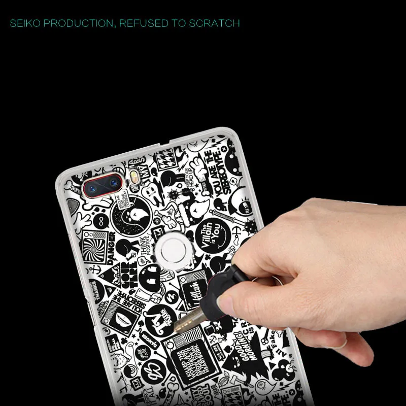 Soft Cases For ZTE Nubia N3 NX608J Case Silicon Painted Patterned Anti-knock Cover Covers Back Housing Shell |