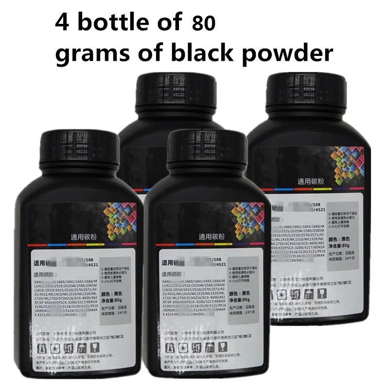 4 bottle Bk заправка лазерный тонер Наборы для Xerox Phaser 3140 3155 3160 3150 3200 3210 3220 3250 3425 3425 3435 3500 3600 3500 принтер - Цвет: 4 bottle