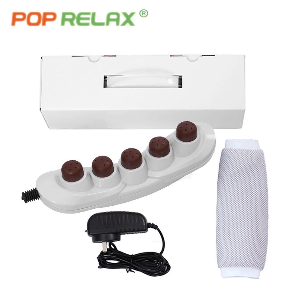 POP RELAX продукция из турмалина Джейд массаж терапия электронный прибор для массажа Отопление оздоровительный массаж целлюлита мокса P05 шарики