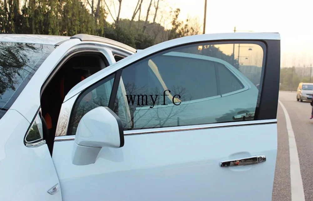 Подходит для Vauxhall Opel Mokka 2013 2014 2015 2016 2017 Нержавеющая сталь боковое окно литья
