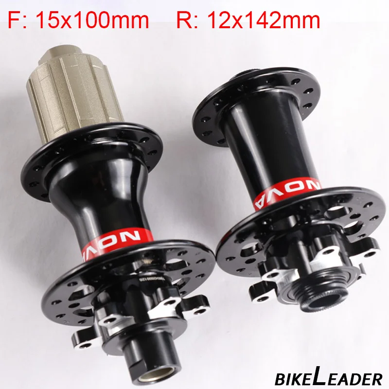 Novatec D791SB D792SB MTB горные велосипедные ступицы 15 12 142 Thru 32 отверстия дисковые