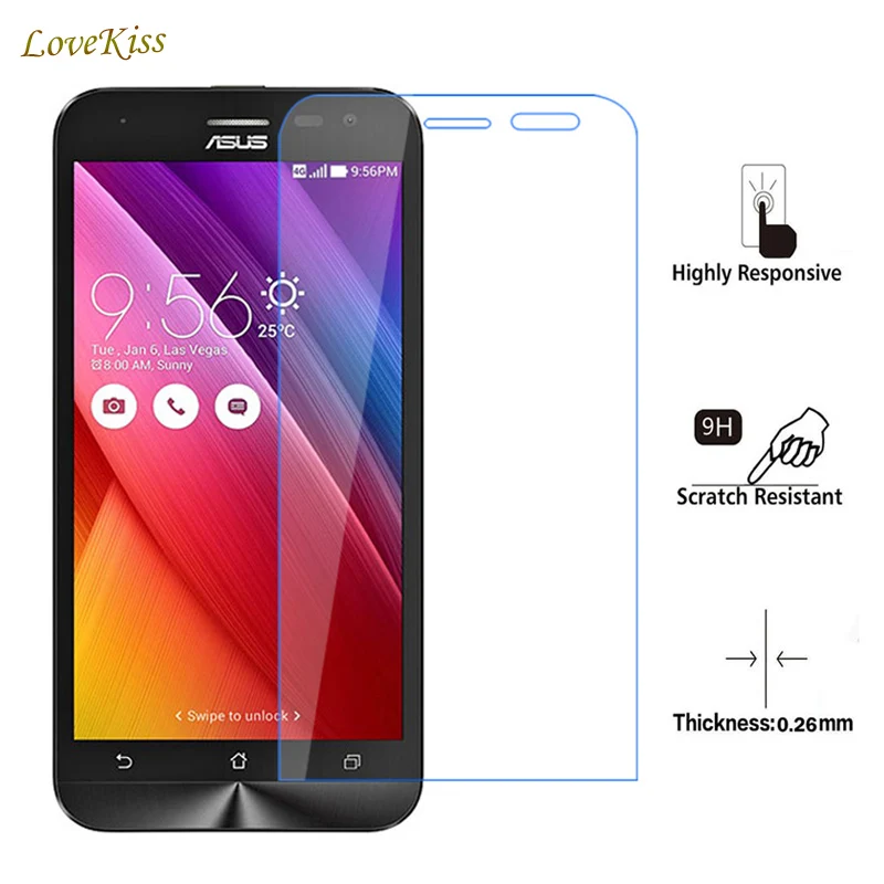Закаленное стекло премиум класса для ASUS Zenfone 2 Laser ZE500KL ze500кг ze 500kl 500 кг ze500 Z00RD
