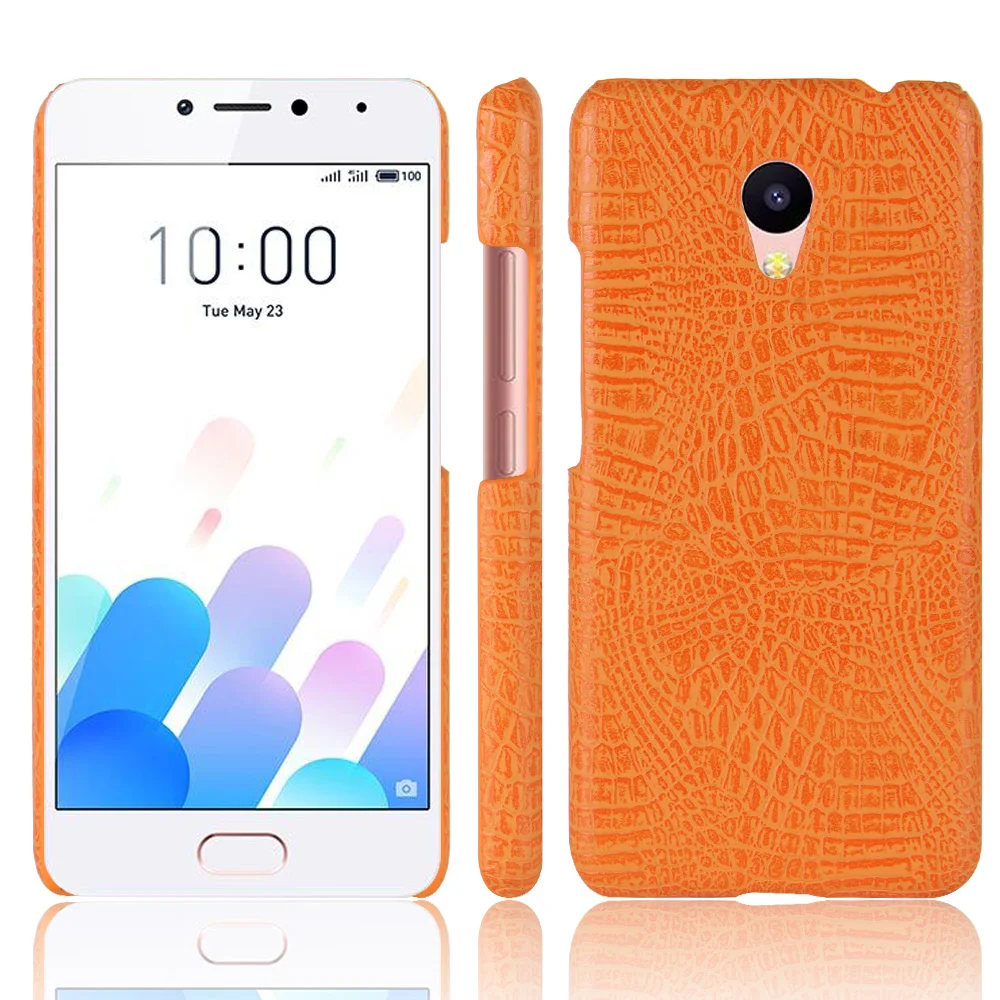 Роскошный чехол под крокодиловую кожу с мотивом змеи кожаный для Meizu A5