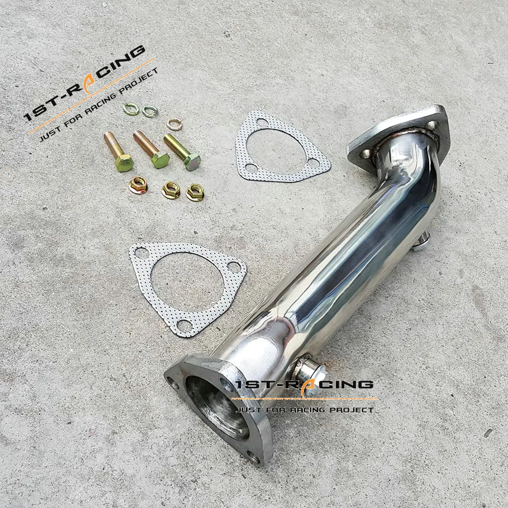 Нижняя труба T304SS самосвал для Audi A4 B5 B6 VW Passat 3B 3BG 1 8 T I4 DOHC|passat 1.8t|a4 b5b5 a4 1.8t |