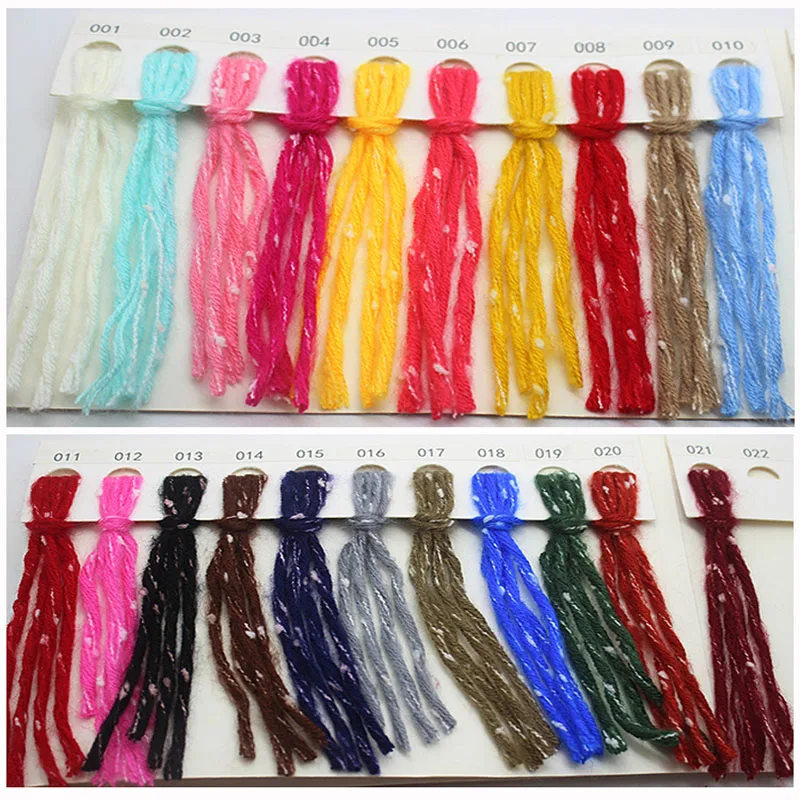 200 г многожильный хлопковый шарф с жемчугом и пони морская игла для ручного