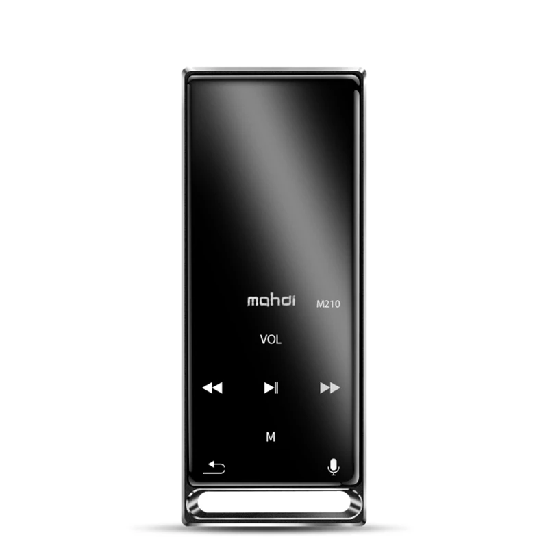 Bluetooth4.1 mp3 плеер с сенсорным ключом ультра тонкий 8 ГБ/16 ГБ 1 дюйма цветной экран без