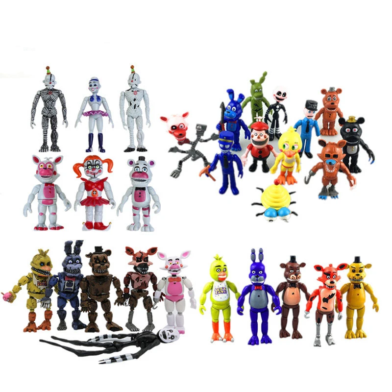Новый светодиодный светильник Five Nights At Freddy's пять ночей 9 12 см с рисунком