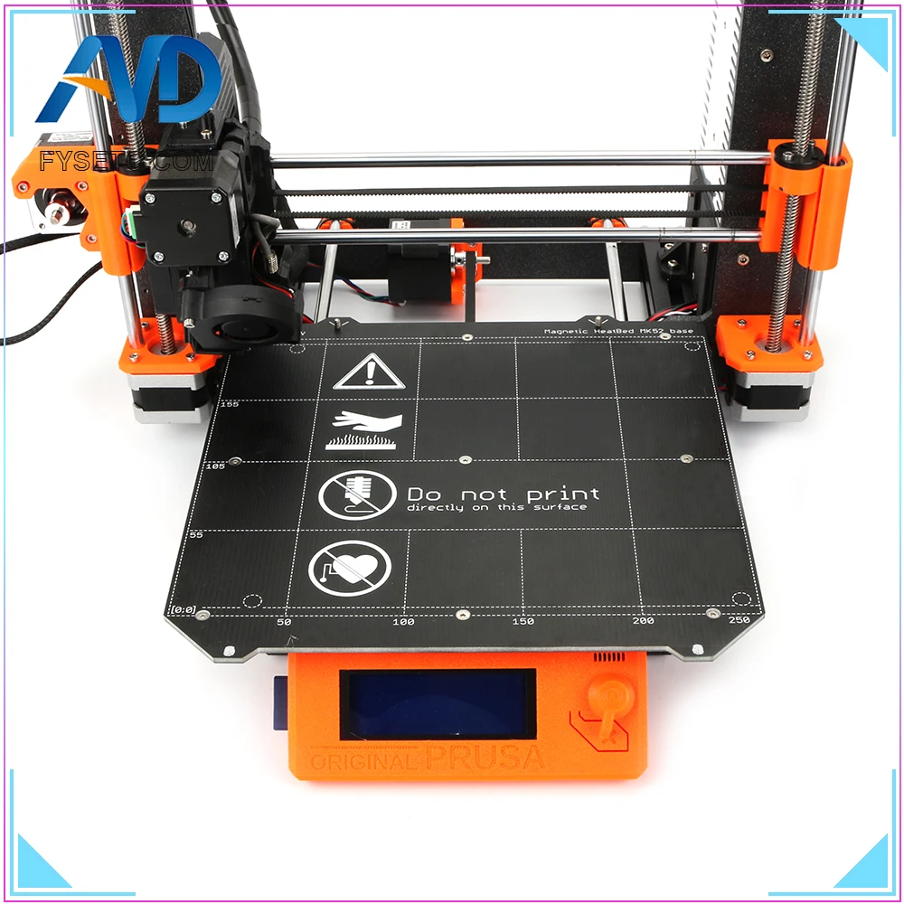 Клон Prusa i3 MK3 3D принтер Y каретка с магнитным подогревом MK52 комплект проводки