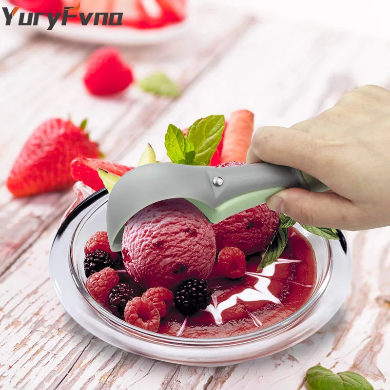 YuryFvna разноцветный совок для мороженого ложка для мороженого совок для фруктов замороженный йогурт совок для арбуза шариковая лопатка для печенья лопатка для дыни