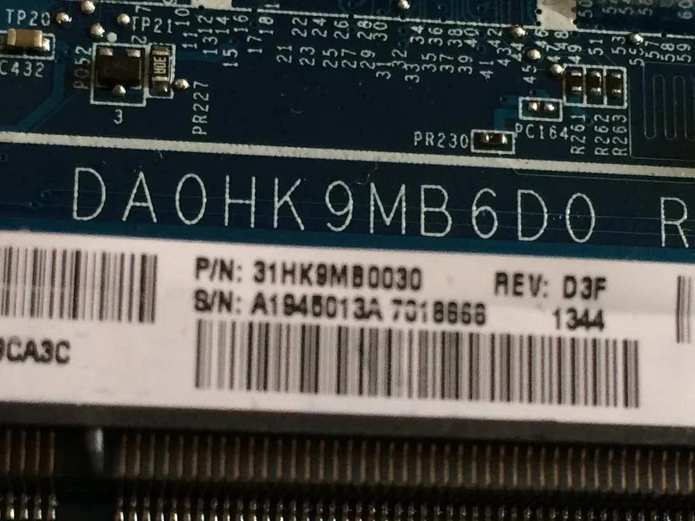 Оригинальная материнская плата для ноутбука Sony Vaio Svf152c291 SVF152 с процессором I7 A1945013A