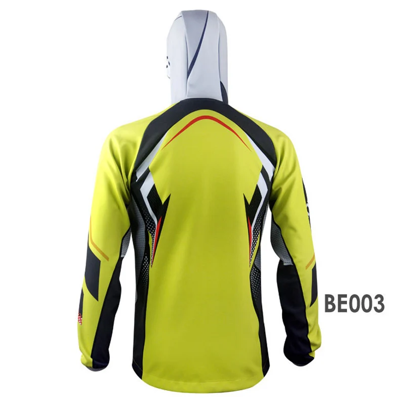 Новинка 2017 года бренд с капюшоном Рыбалка майка Быстросохнущий sunscreenuv защита