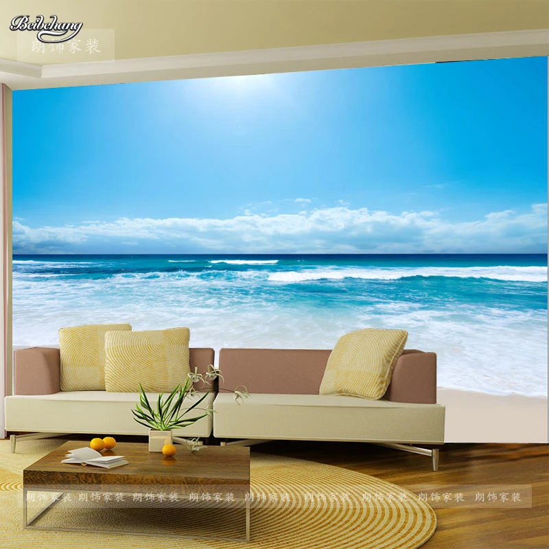 Пользовательские 3d стереоскопические обои ТВ фон диван современный