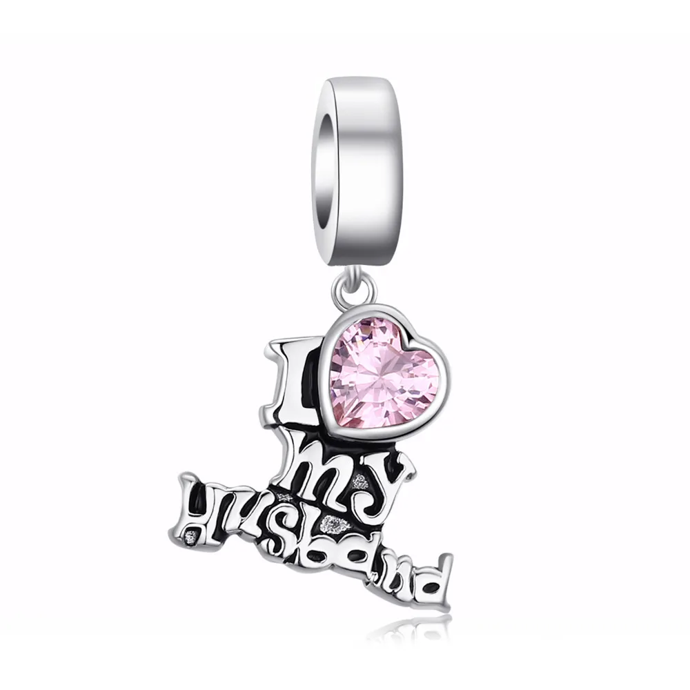 JewelryPalace 925 пробы серебро I love my Mother Бусы Подвески Серебро Оригинал Fit браслет
