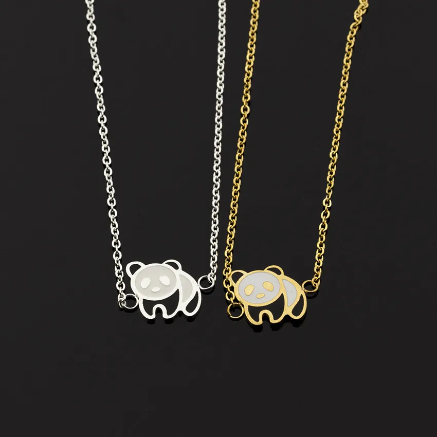 DIANSHANGKAITUOZHE Cute Panda Bracelets For Women Men 2 Colors Love Bracelet Bangle Femme Trendy bracelets &amp Bangles | Украшения и