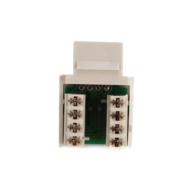 1 порт Прочный Удобный Ethernet Cat 5e один порт настенная розетка сетевой кабель вилки Лицевая панель ПВХ