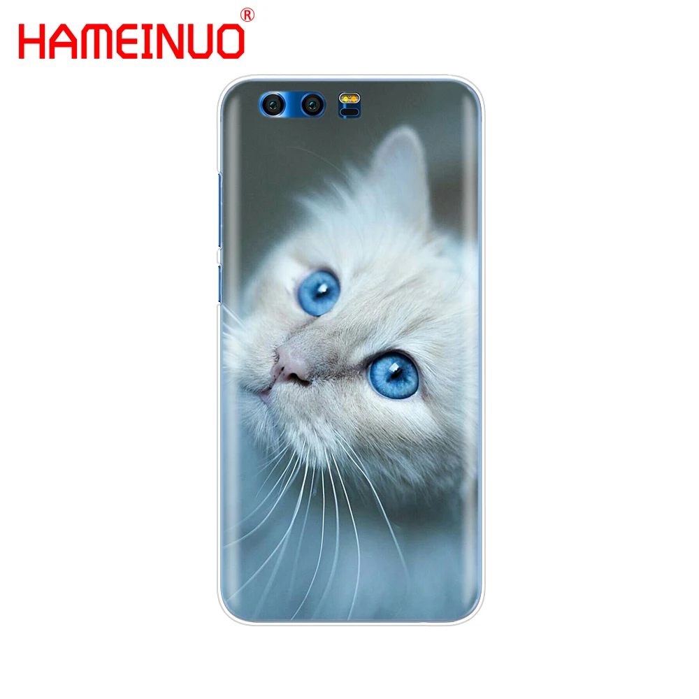 HAMEINUO кошка выглядит на вас чехол для телефона Huawei Honor 10 V10 4A 5A 6A 7A 6C 6X 7X 8 9 LITE|Бамперы|