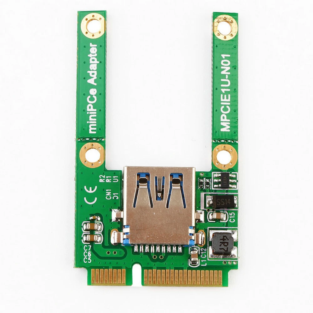 PCI E к USB 2,0 драйвер карты расширения концентратор адаптер Riser разъем Профессиональный для компьютера добавить на контроллер замена мини