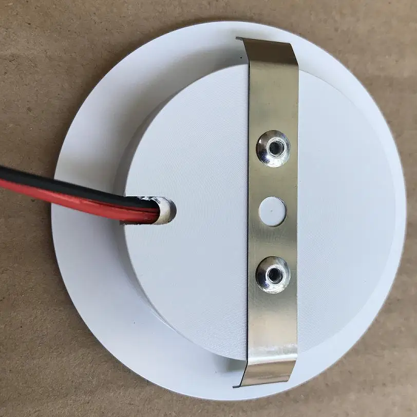 12V 2,5 w светодиодный Утопленный вниз светильник потолочный светильник под интерьер светильник Алюминий оболочки RV Campervan автодом лампы