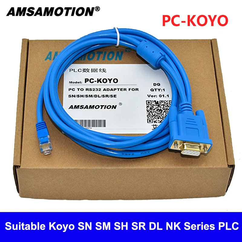 PC-KOYO подходит для Koyo SN SM SH SR DL NK серии PLC Программирование кабельный кабель