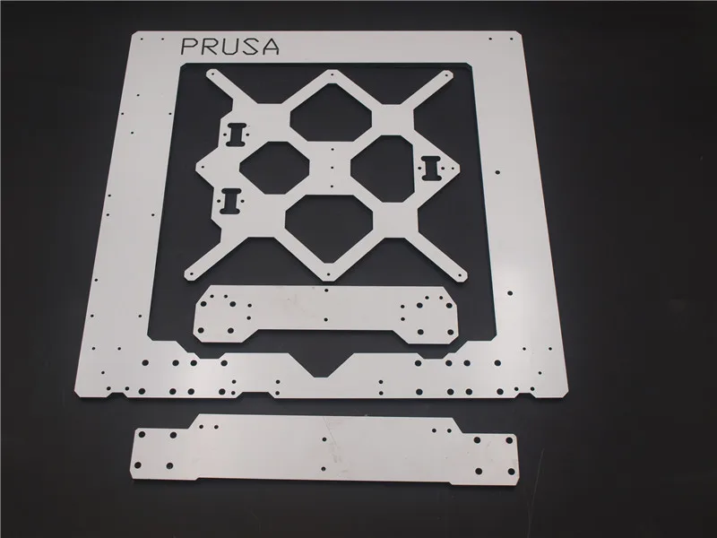 Funssor Reprap Prusa i3 MK3 Aluminium composit frame kit white color 6mm Melamine RepRap 3D Printer | Компьютеры и офис