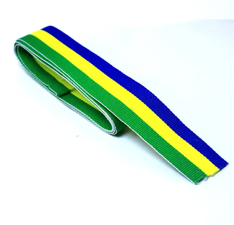 Z3-Width 2.5cm Цветная полиэфирная полосатая Кепка с лентой, декоративная лента, Кант, тканевая полоска, широкие мужские и женские аксессуары для футболок, пояс diy - Цвет: Z3-Width 2.5cm