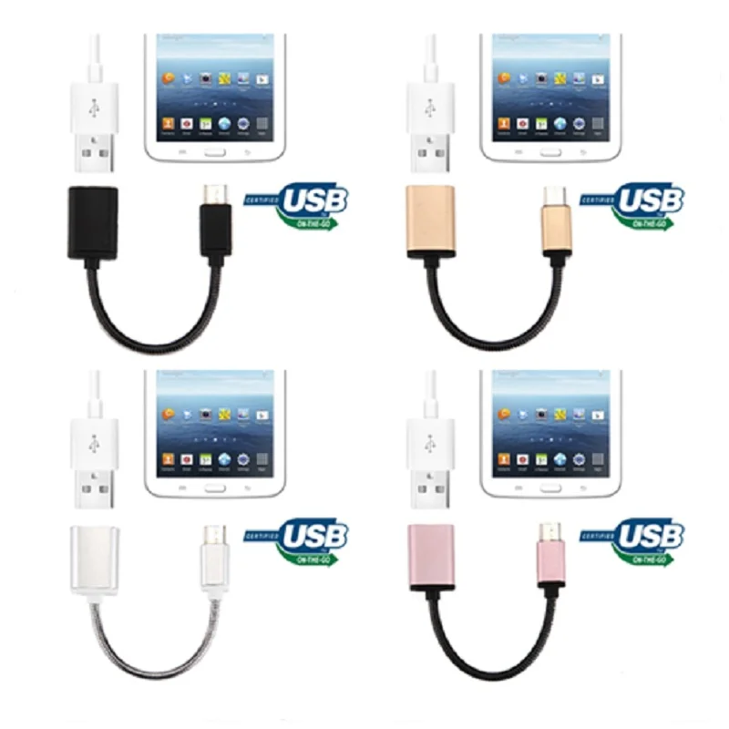 Кабель адаптер Type USB C OTG/Type к 3 0 2 OTG/для Samsung OnePlus MacBook Xiaomi Huawei OTG|Переходники и