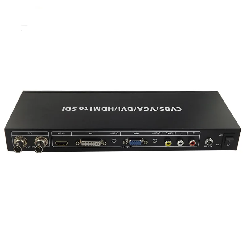 Все в SDI преобразователь скалера VGA DVI AV HDMI сигналы HD видео 2 порта 3G