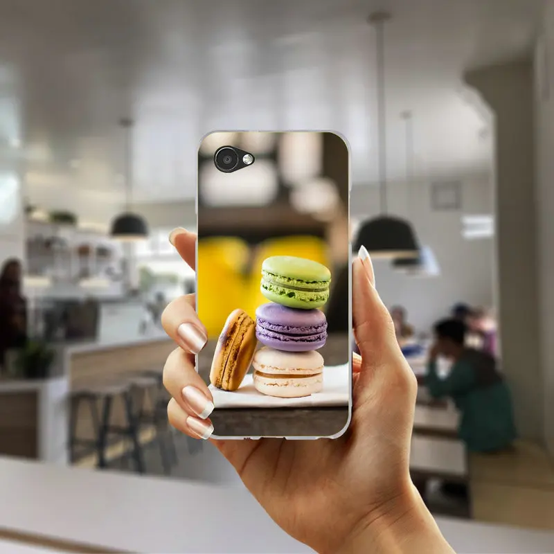Phone Cases Soft TPU Silicone for LG Spirit G2 G3 Mini G4 G5 G6 K4 K7 K8 K10 V10 V20 V30 Coque Bags Dessert Sweet Macaroons | Мобильные