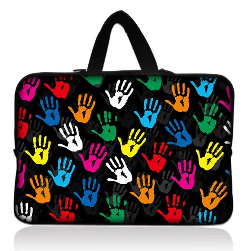 Бесплатная доставка Красочные Hands14 &quotноутбук нетбук рукав сумка чехол для HP Pavilion